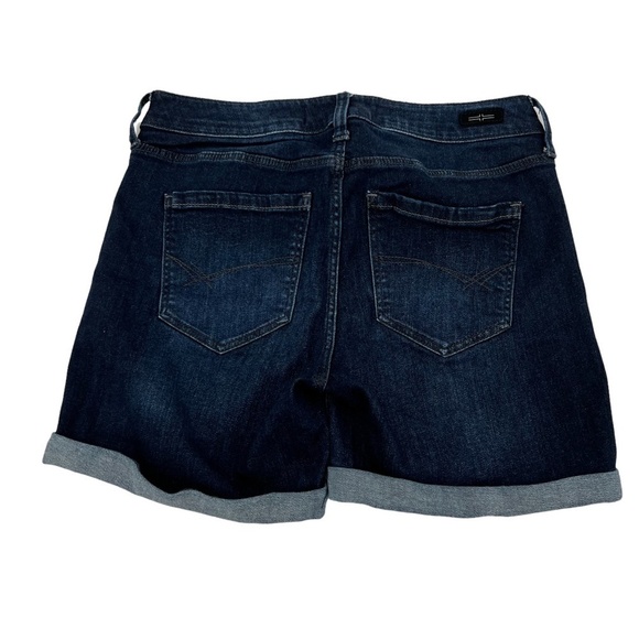 Liverpool Jeans Company The Short Cuffed Hem Denim Jean Shorts Size 2 Women's - Picture 3 of 10